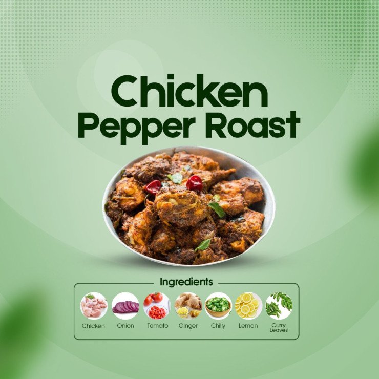 Instant Chicken Pepper Roast Kit(excluding pepper)